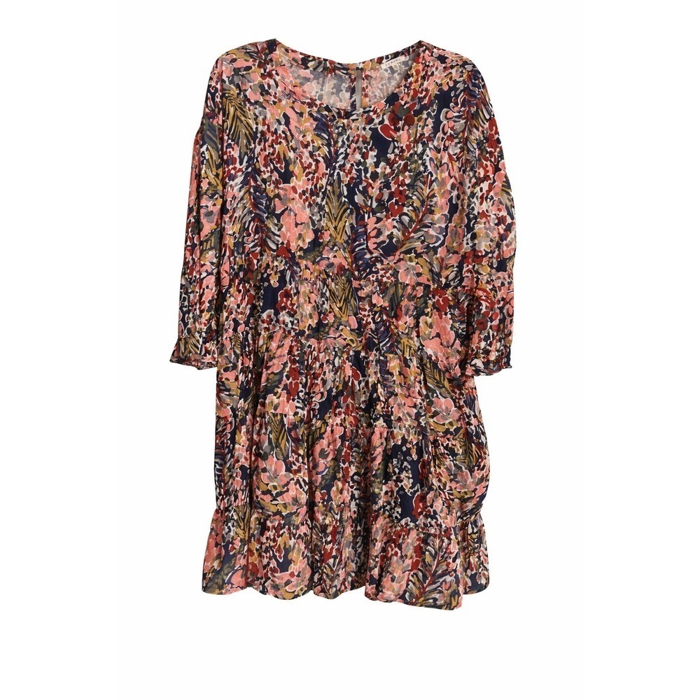 Jodifl Boho Tiered Ruffle Dress 3X NWOT Floral Western Cottagecore MSRP $120